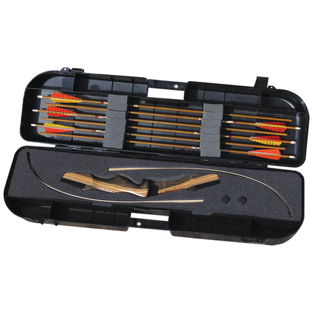 Vista Traveler Lockable Black Takedown Bow Case