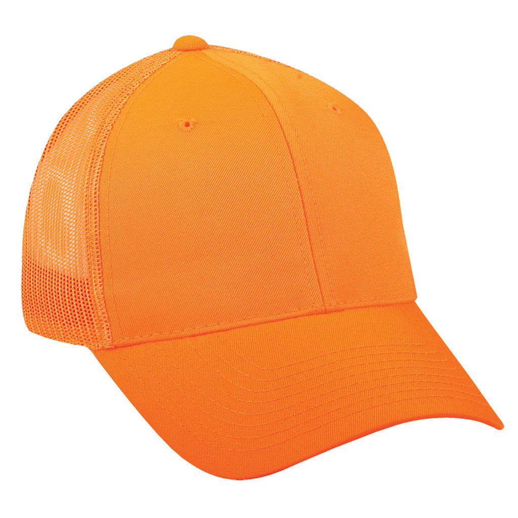 Outdoor Cap Mid-Profile Mesh Hat Blaze Orange