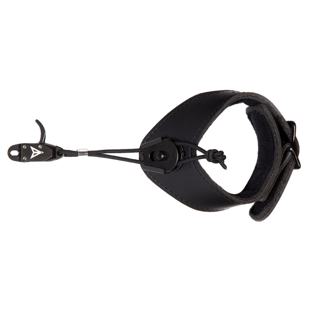 30-06 Black Horse Bow Release with Leather Strap Black