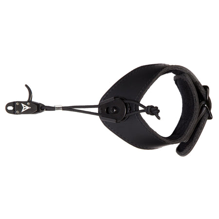 30-06 Black Horse Bow Release with Leather Strap Black