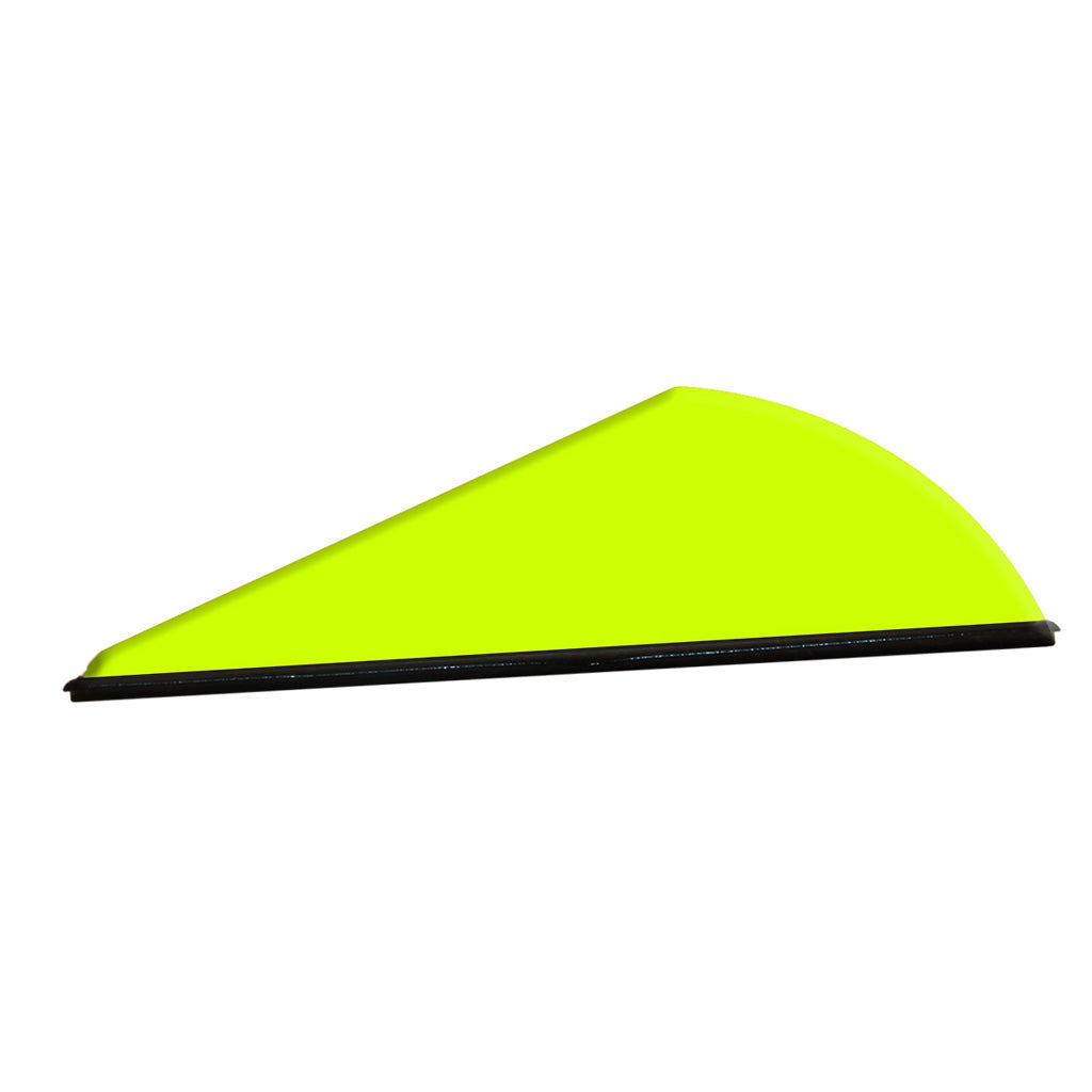 Q2i Rapt-X Fletching Vanes Neon Yellow 100 pk.