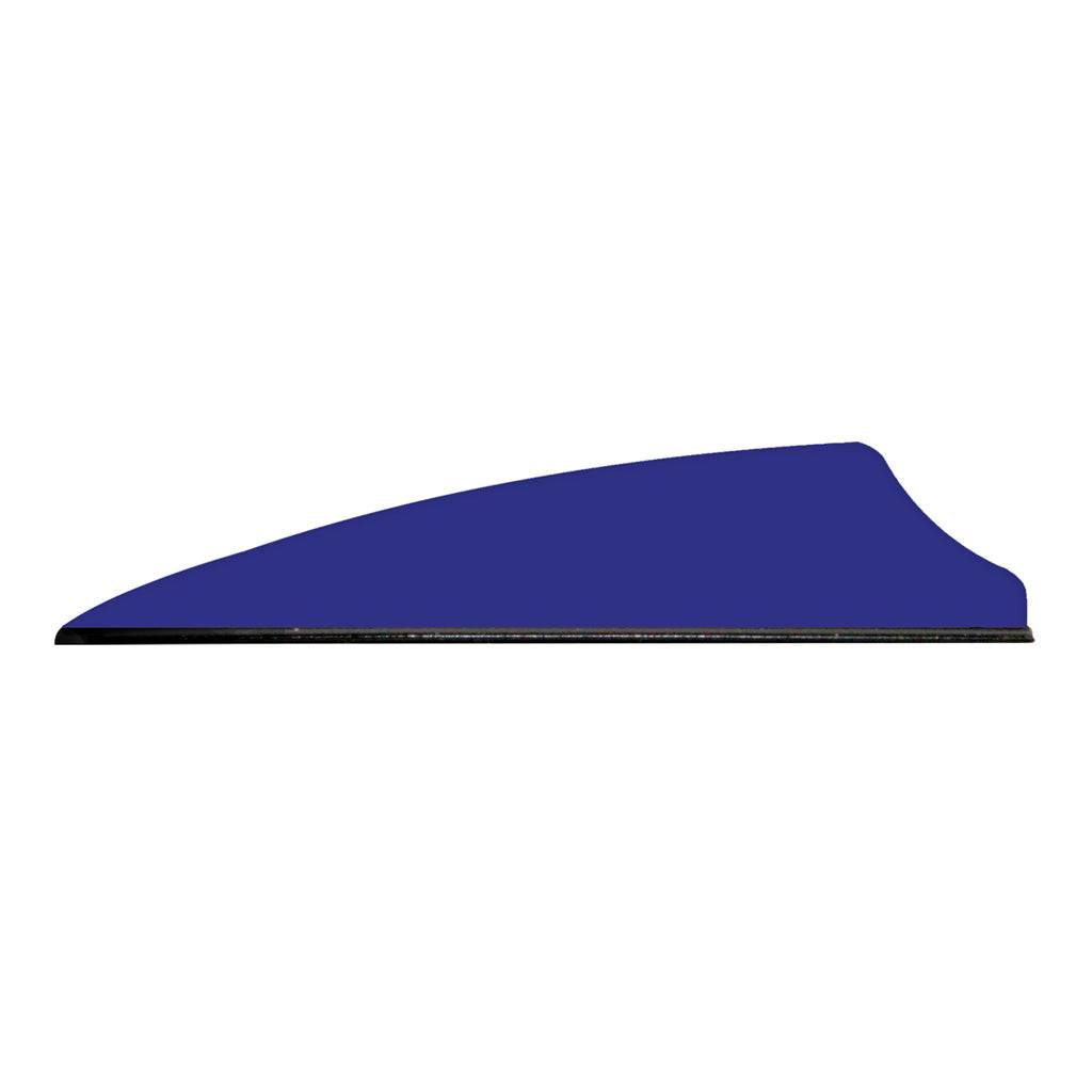 Q2i Fusion X-II 2.1 in. Blue Low-Profile Vanes 100 pk.