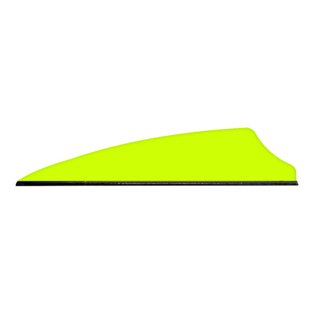 Q2i Fusion X-II 2.1 in. Neon Yellow Low-Profile Vanes 100 pk.