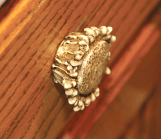 Rivers Edge Hand Painted Antler Drawer Knobs Set of 2