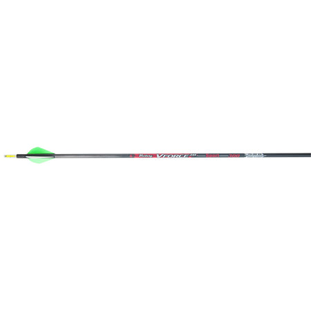 Victory VForce Sport 300 Spine Carbon Arrows Raptor Fletched 6 pk.
