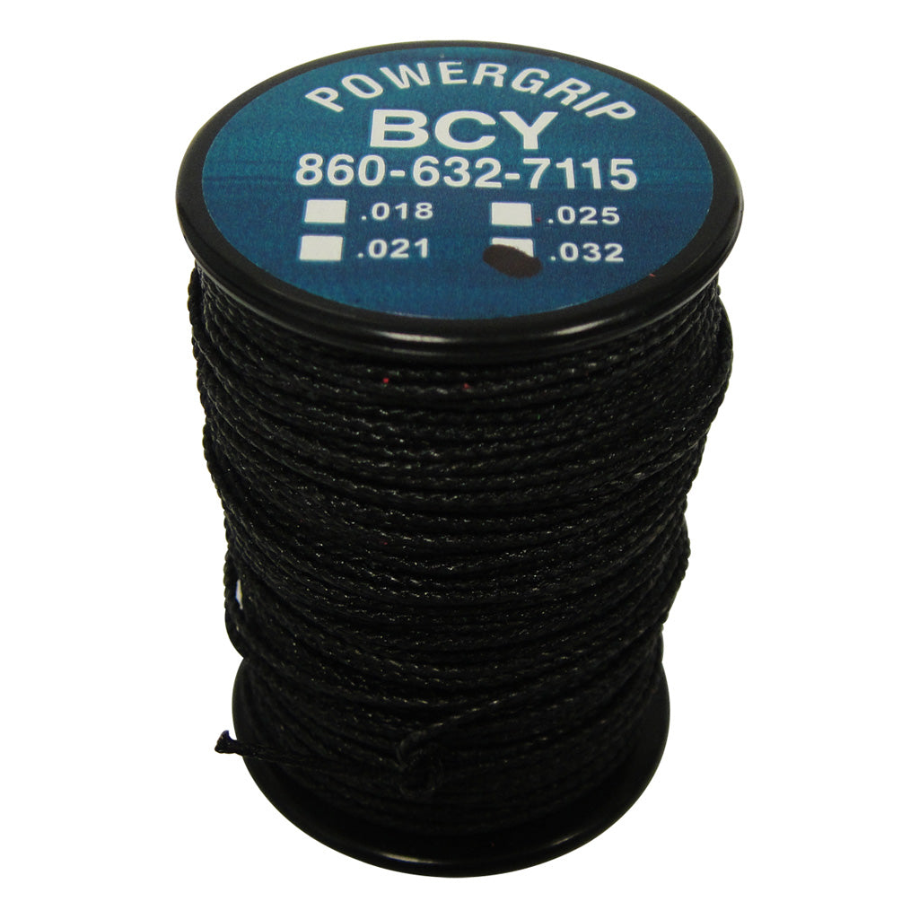 BCY Power Grip .032 Black Serving Material 40 yds.