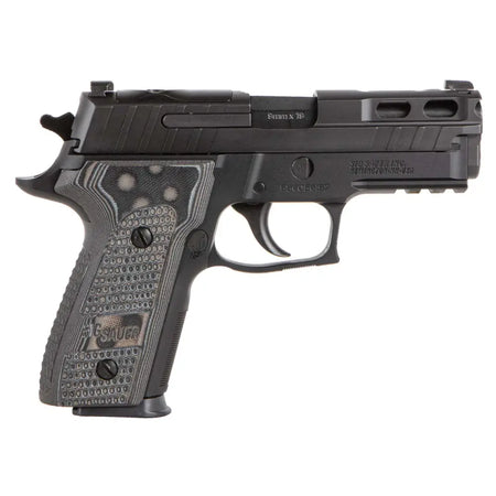 dSIG P229 PRO COMPACT 9MM PSTL HOGUE GRIP BLK DS/SA 3-15RD