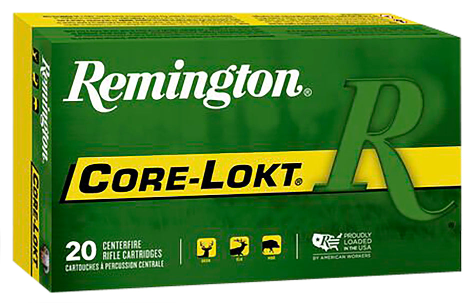 Remington Core-Lokt Pointed Soft Point 100 Grain .270 Winchester 3320 fps 047700052809