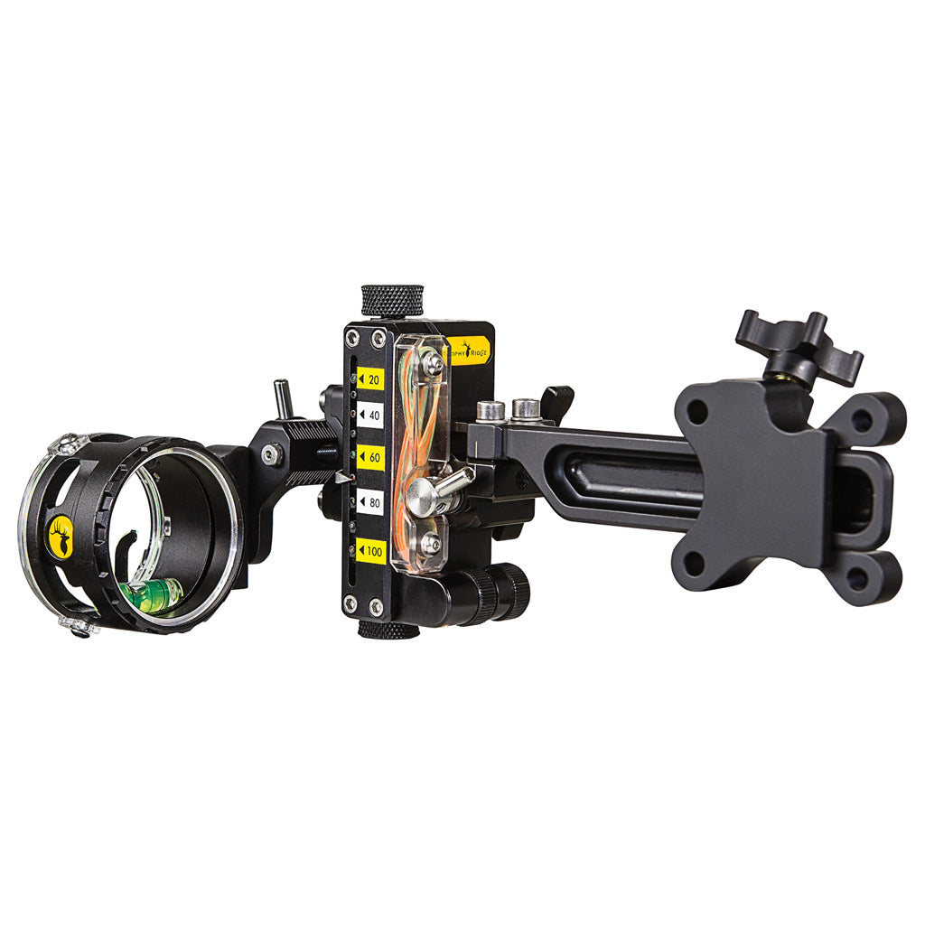 Trophy Ridge React One Pro 1 Pin Dovetail Bow Sight .010 RH Black