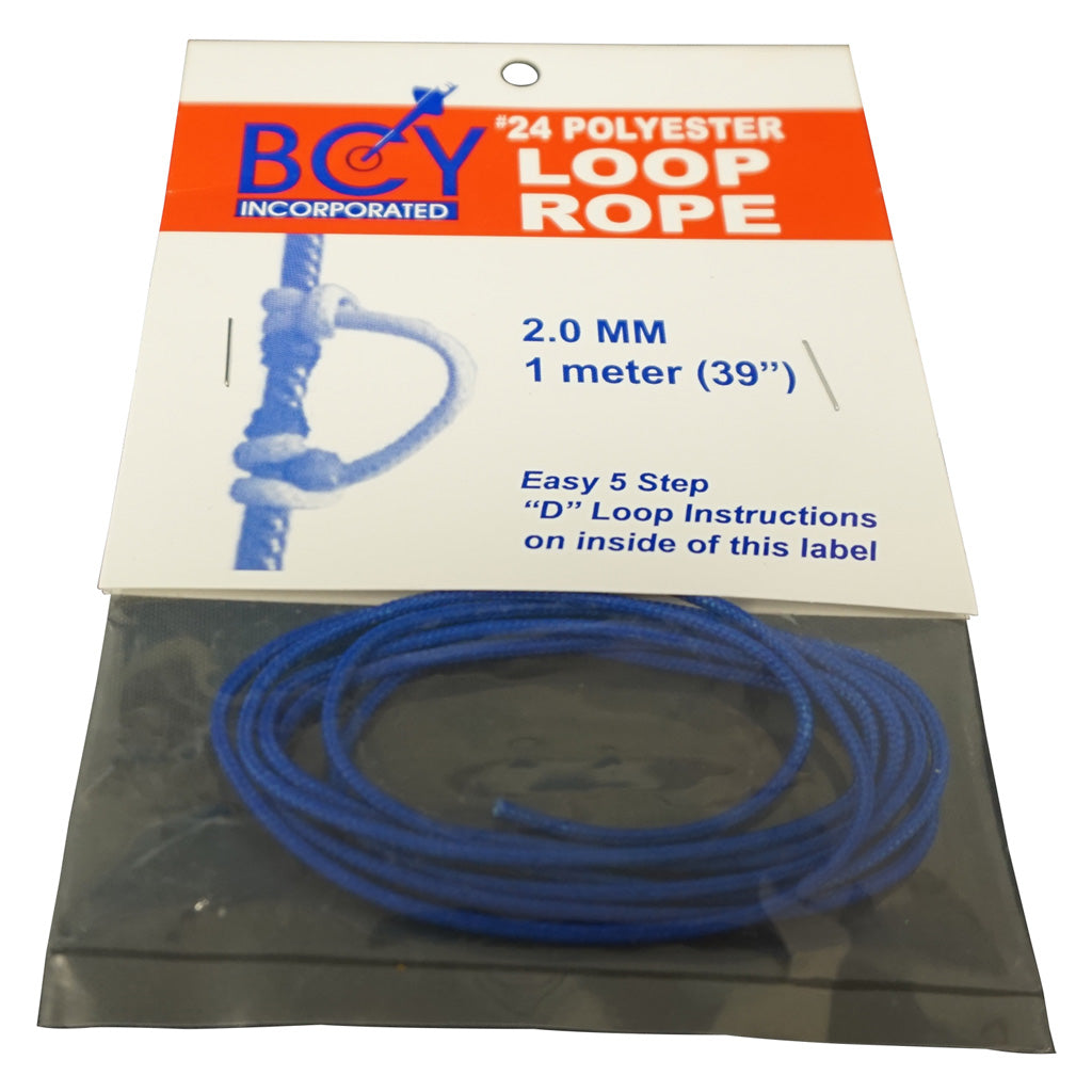 BCY 24 Archery D-Loop Material Royal Blue 1m