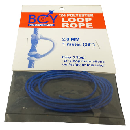 BCY 24 Archery D-Loop Material Royal Blue 1m