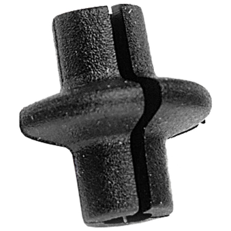 Pine Ridge Kisser Button Slotted Black Archery 1-Pack