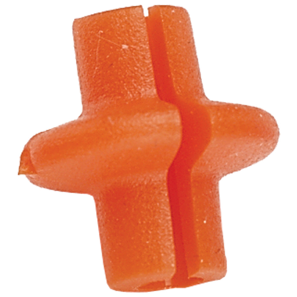Pine Ridge Kisser Button Slotted Orange Archery 1-Pack