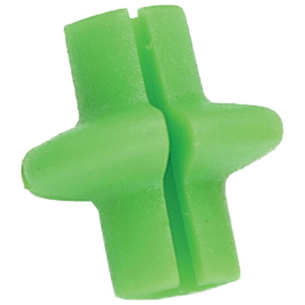 Pine Ridge Kisser Button Slotted Lime Green Archery 1-Pack