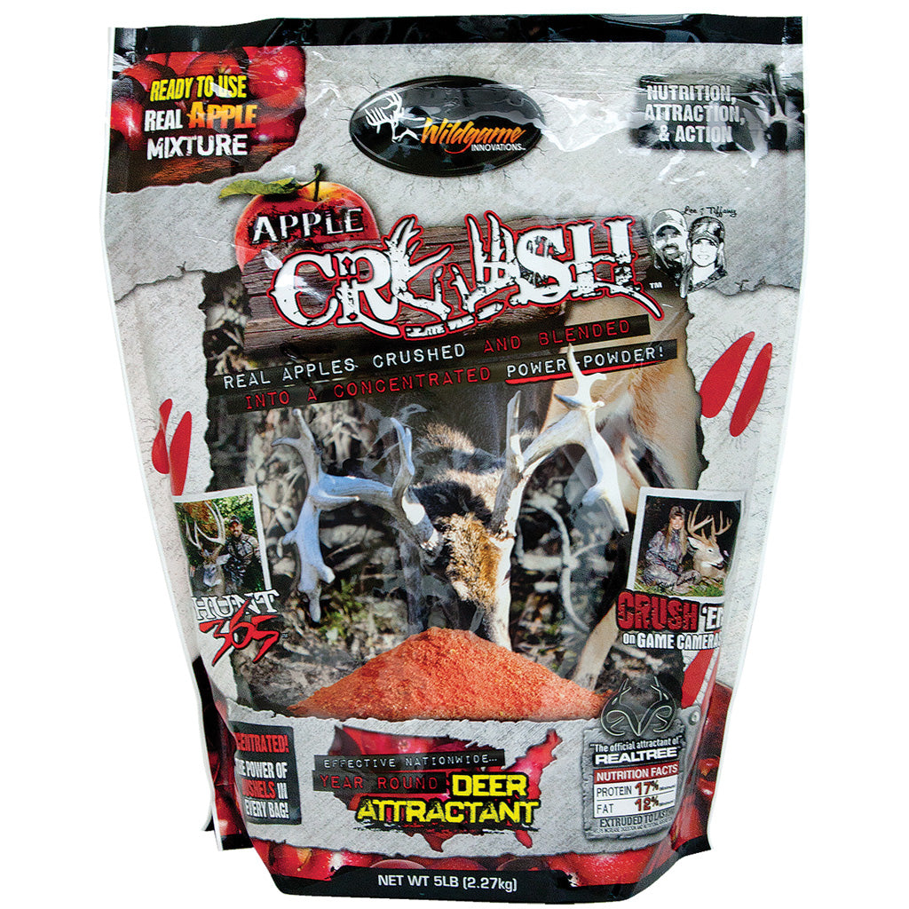 Wildgame Innovations Apple Crush Mix 5 lb Deer Attractant Powder