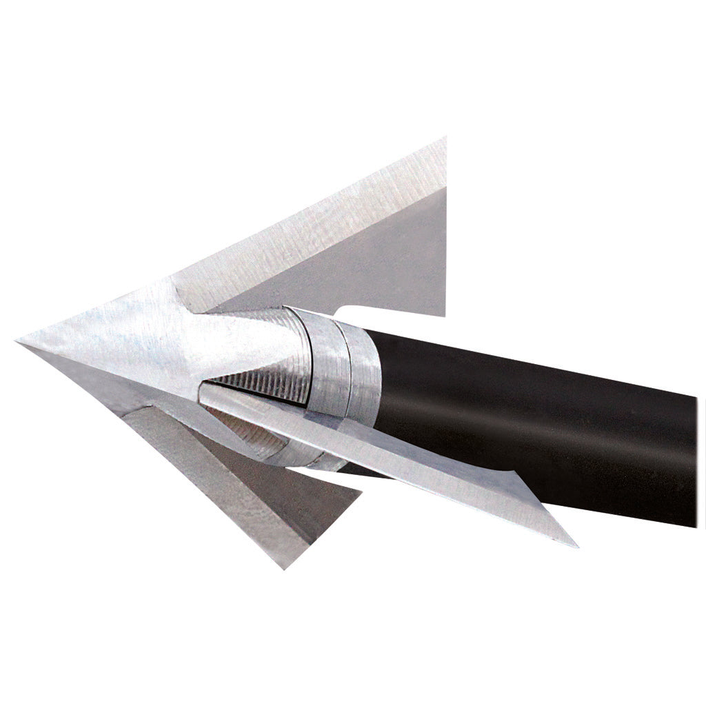 QAD Exodus 125 gr. Full Blade Archery Broadheads 3 pk.