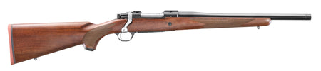 Ruger 67102 Hawkeye Hunter 243 Win 4+1 16.60" Satin Blued Threaded Barrel, Satin Blued Steel Receiver w/Integral Scope Mount, American Walnut Fixed Stock, Right Hand