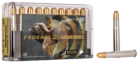 Federal .470 Nitro Express Premium Safari Cape-Shok 500 grain Trophy Bonded Sledgehammer Solid ammunition