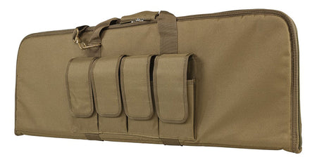 VISM NcSTAR AR/AK 36 Inch Carbine Case with Mag Pouches Tan