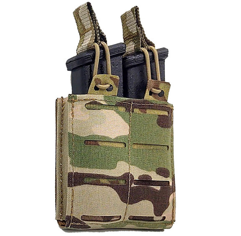 TacShield MOLLE RZR Double Pistol Magazine Pouch OCP