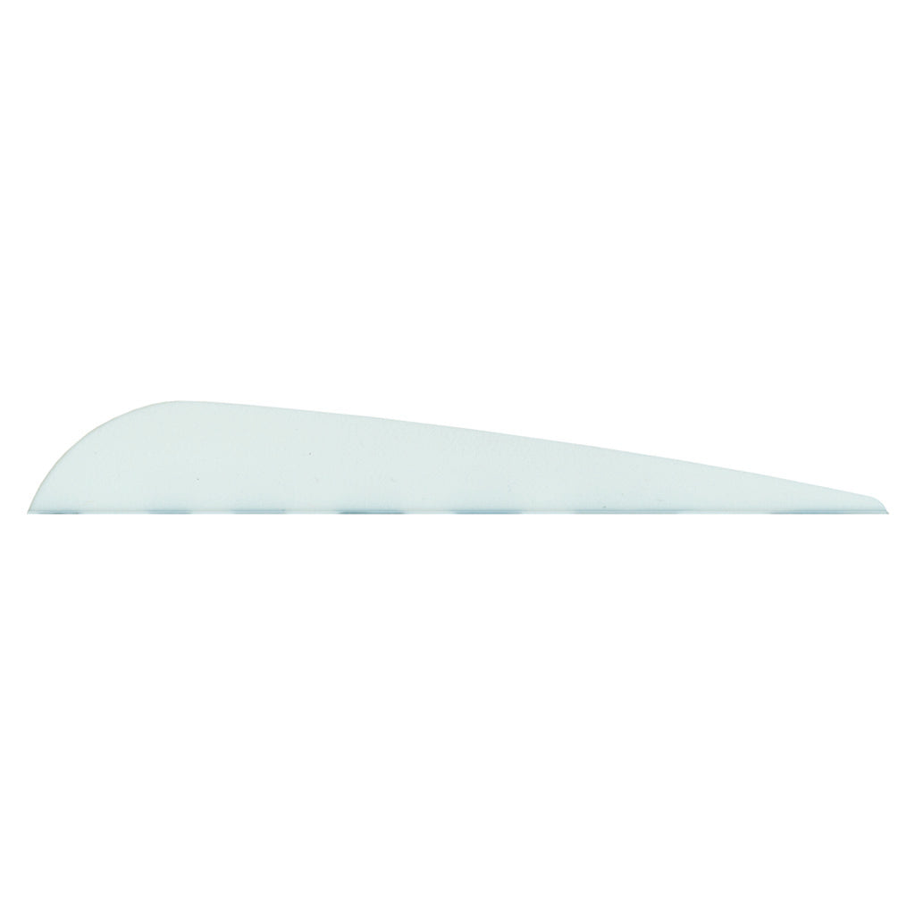 Bohning White Bronco Arrow Vanes 4" – 100 Count