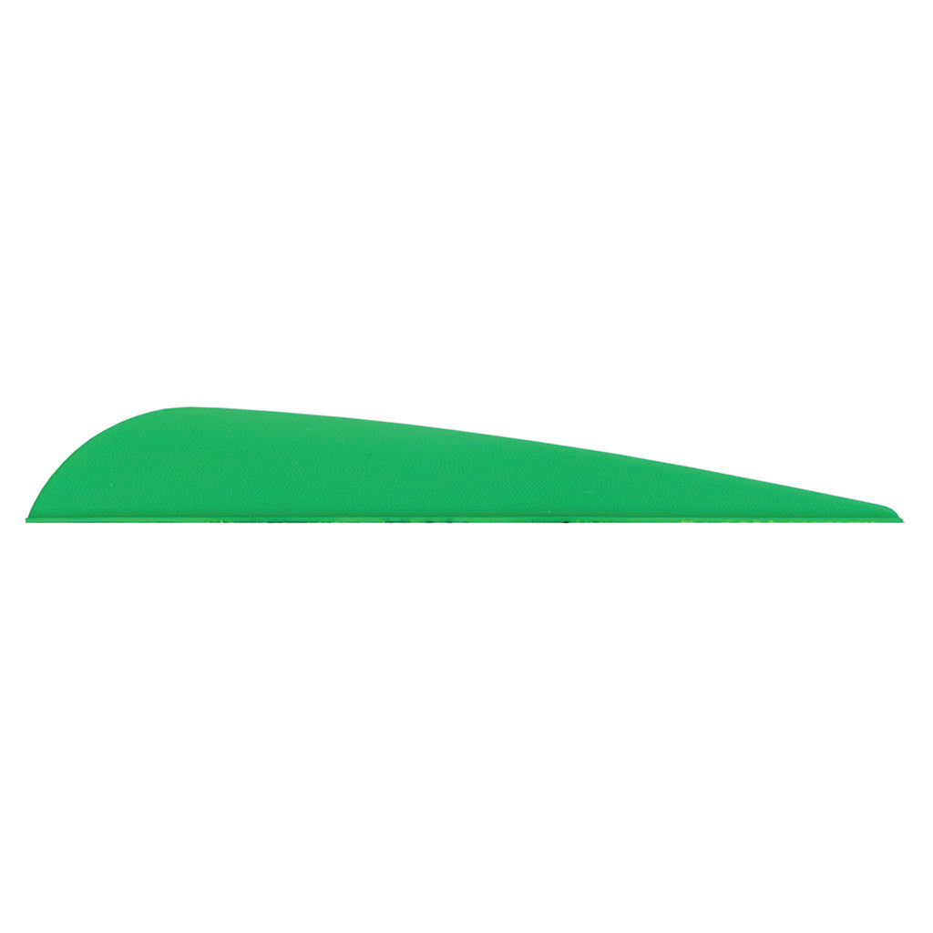 Bohning Neon Green Bronco Arrow Vanes 4" – 100 Count