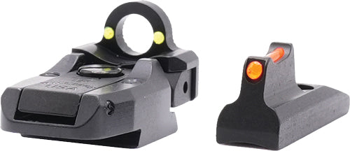Williams Fiber Optic Adjustable Ghost Ring Sight Set Ruger MK III IV Bull Barrel