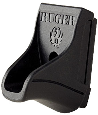 Ruger 90343 Black Plastic Finger Extension Fits SR9c 10rd 9mm and SR40c 9rd 40 S&W Mags