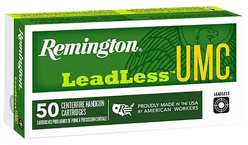 Remington UMC Leadless Flat Nose Enclosed Base 180 Grain .40 S&W 990 fps 047700355405