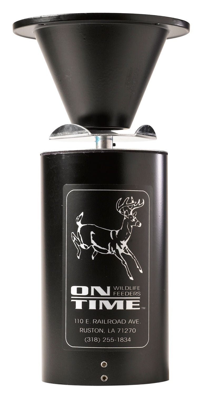 On Time 11112 Classic Lifetime Feeder, Aircraft-Grade Aluminum, 12 Feed Programs, Waterproof, Black