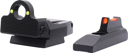 Williams Fiber Optic Adjustable Ghost Ring Sight Set Ruger MK III IV 22/45 Lite