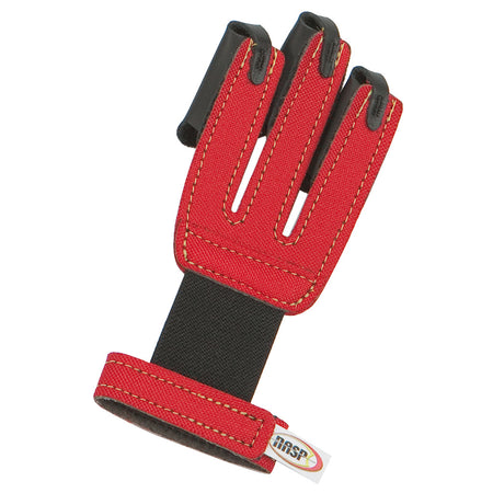 Neet Red NASP Youth Archery Glove Regular