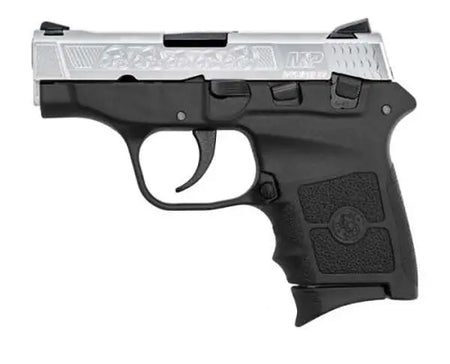 dSMITH & WESSON M&P BODYGUARD ENGRVD 2 TONE 380ACP 2.75" 6RD DA