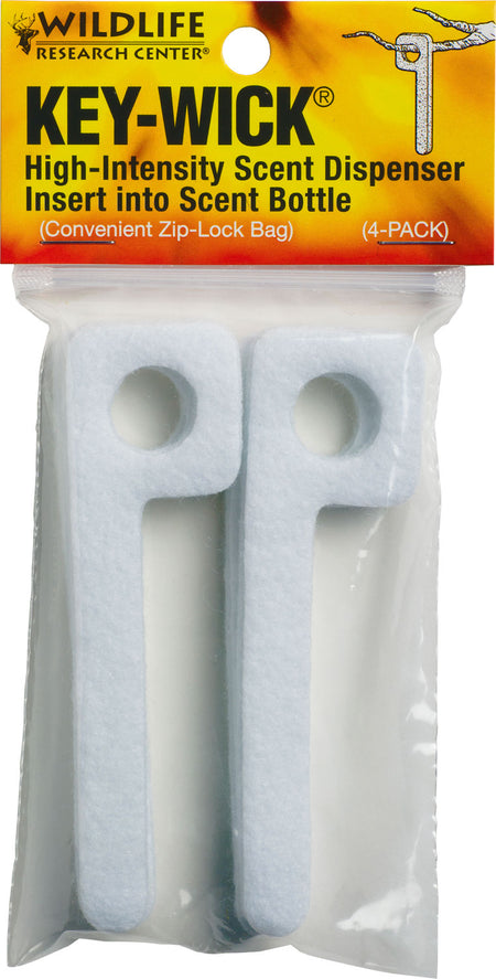 Wildlife Research 375 Key-Wick Felt Hunting Scent Wicks Pack of 4