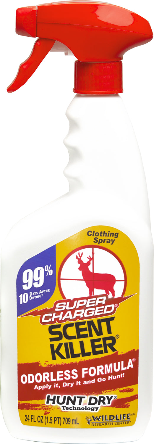 Wildlife Research 555 Super Charged Scent Killer Odor Eliminator 24 oz Trigger Spray