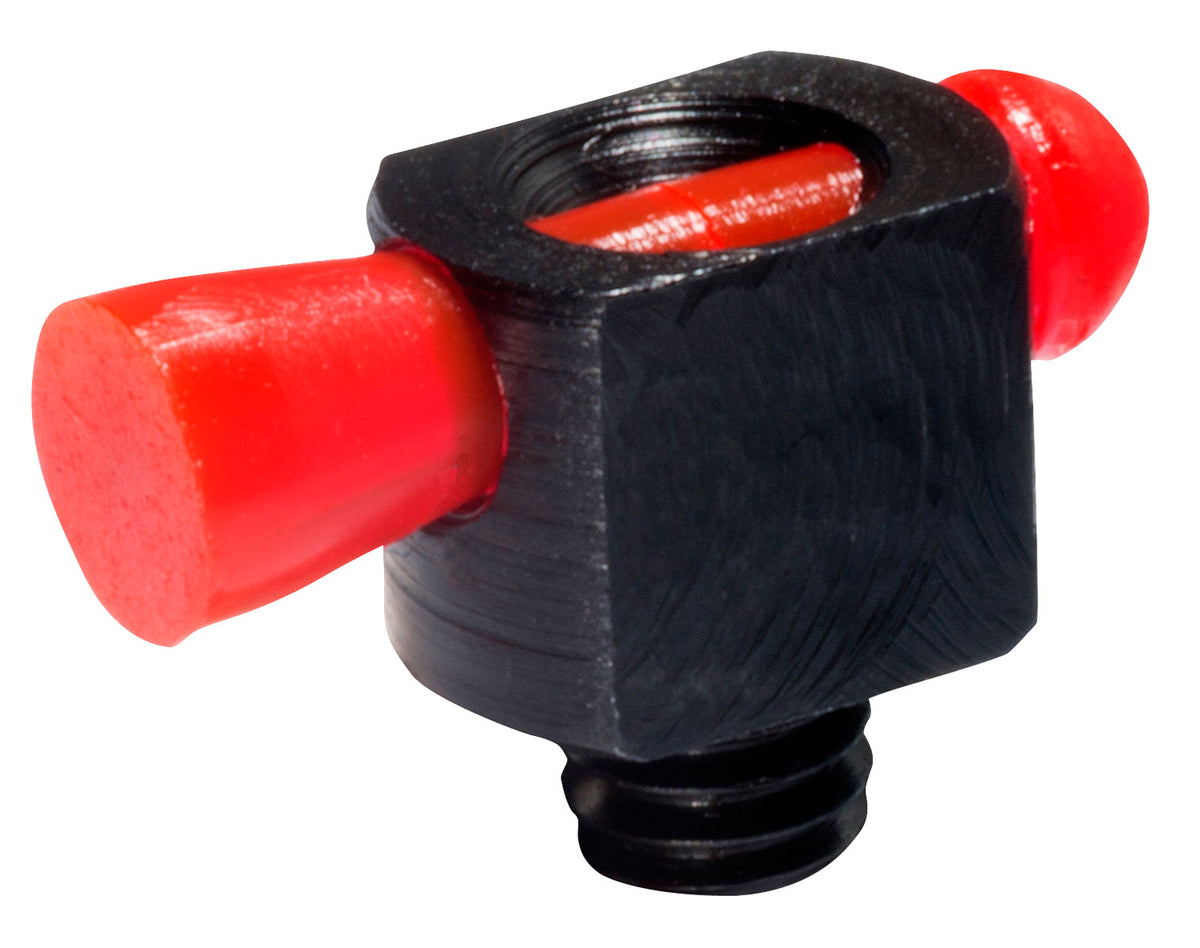 HiViz Spark II BD1008R Vent-Rib Shotgun Front Bead Sight Red Fiber Optic Universal Threads