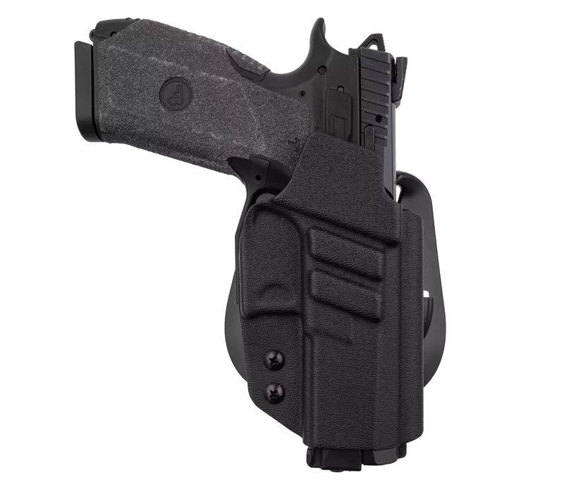1791 Tactical Kydex Outside Waistband Paddle Holster CZP10C Black RH