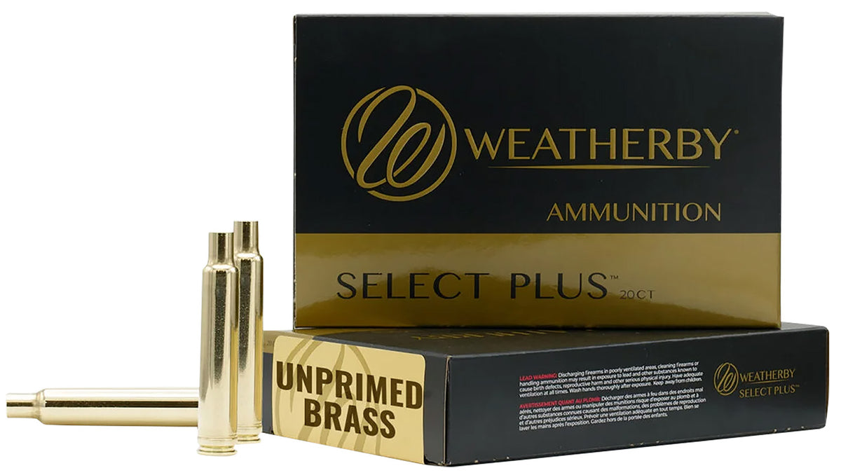 Weatherby BRASS240 240 Wthby Mag Unprimed Rifle Brass Cases 20/Box