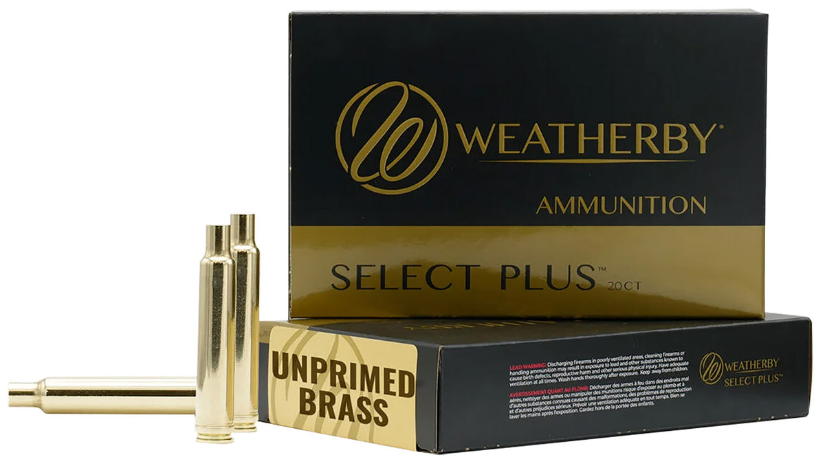 Weatherby BRASS7MM 7mm Wthby Mag Unprimed Rifle Brass Cases 20/Box