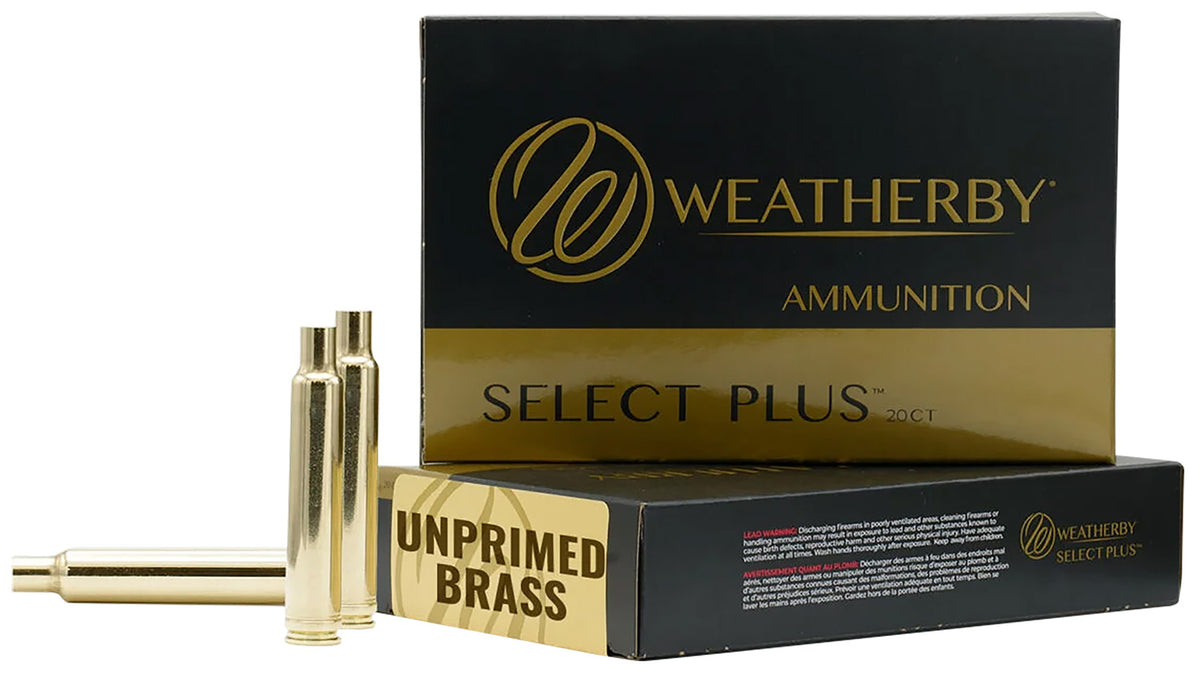 Weatherby BRASS300 300 Wthby Mag Unprimed Rifle Brass Cases 20/Box