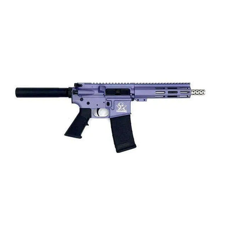 GREAT LAKES FIREARMS GL15 223 WYLDE PSTL 7.5" STS BBL, ORCHID MLOK