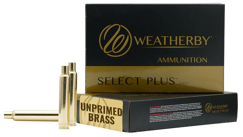 Weatherby BRASS333 338-378 Wthby Mag Unprimed Rifle Brass Cases 20/Box