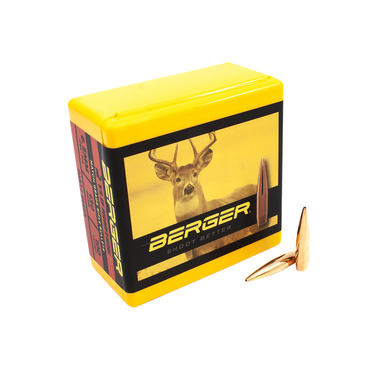Berger 26503 VLD Hunting 6.5 Creedmoor 130gr Match Grade Bullets 100/Box