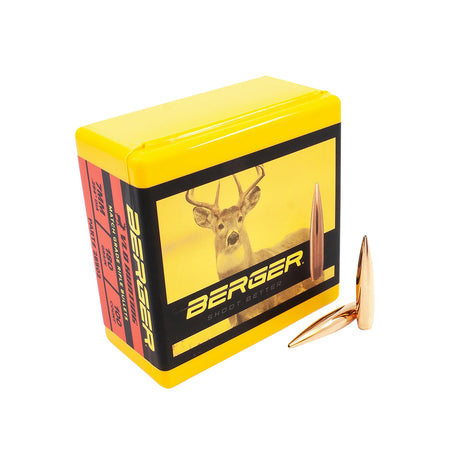 Berger 28502 VLD Hunting 7mm 180gr Long Range Bullets 100/Box