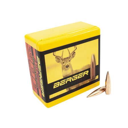 Berger 30512 VLD Hunting 30 Cal 175gr Long Range Bullets 100/Box