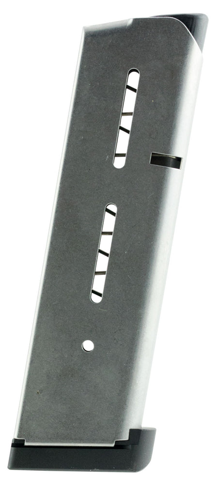 Wilson Combat 47D Stainless 8rd .45 ACP 1911 Detachable Magazine Standard Floor Plate .350"