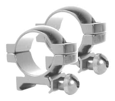 Simmons 1" Medium Weaver-Style Scope Ring Set Silver