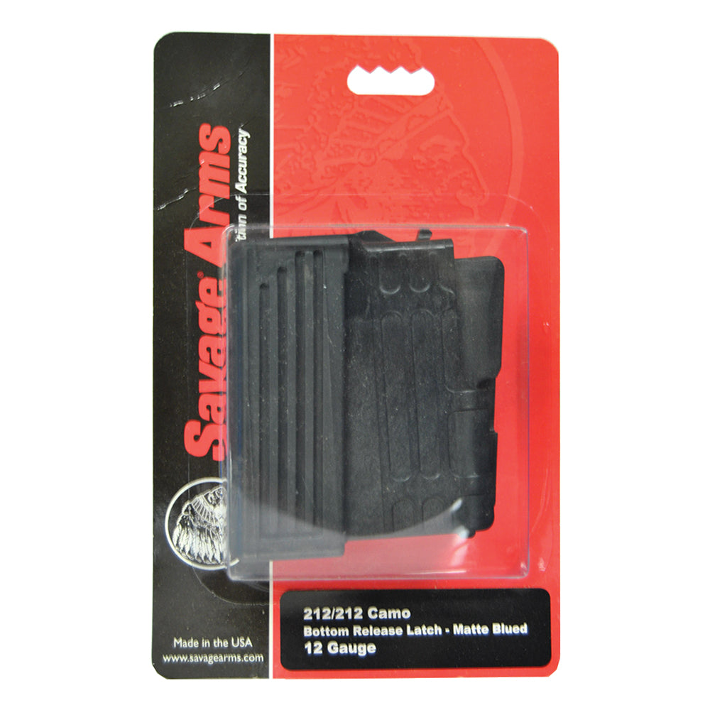 Savage Arms 55220 Detachable 2-Round Black Magazine 12 Gauge Savage 212 Slug