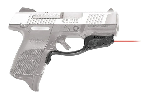 Crimson Trace 0150401 Compact Red Laser Sight for Ruger SR9c and SR40c, Trigger Guard Mount, Black Polymer