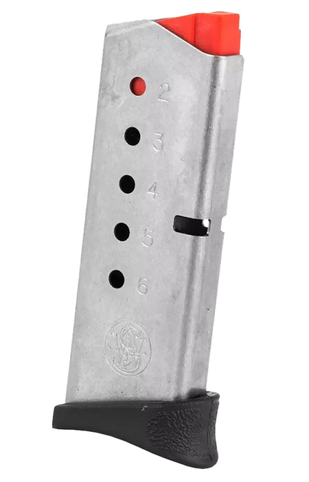 Smith & Wesson 199300000 Bodyguard 380ACP 6 Round Stainless Steel Magazine